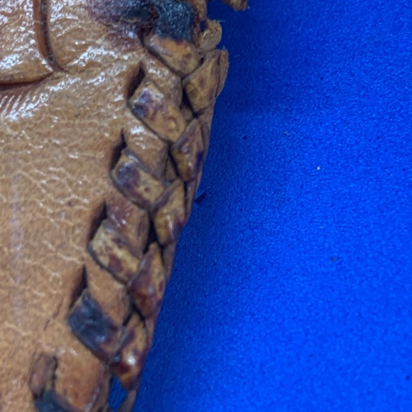 Leather Remnant Hand-tooled Cowboy - Picture 6 of 8